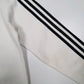 Womens White Adidas Stains and marks across front, back, and sleeves. Crewneck Jumper