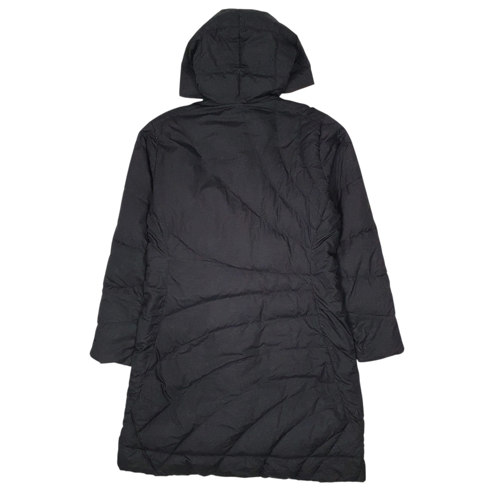 Womens Black Patagonia Walk In The Parka Trench Longline  Coat