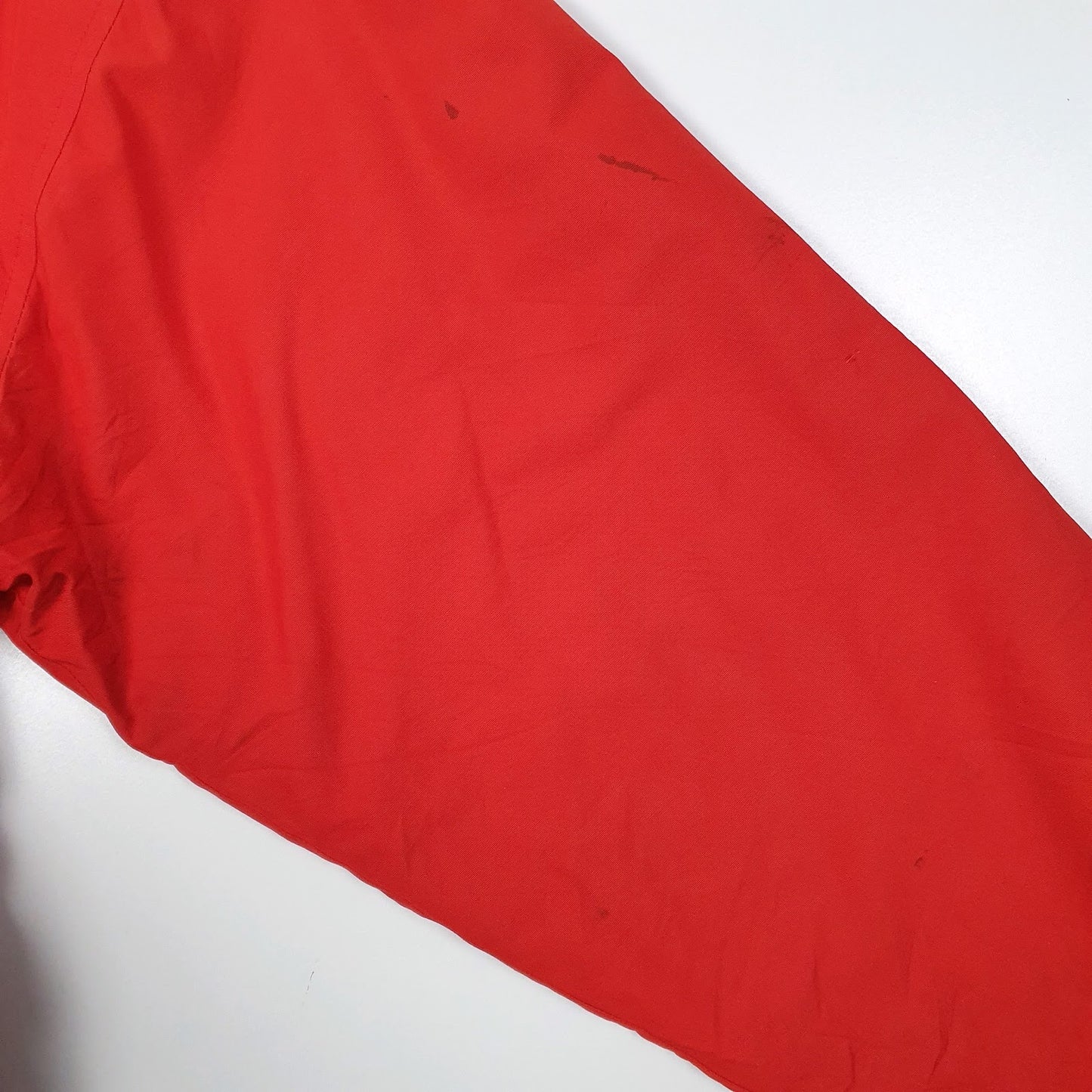 Mens Red Fila Team Italia Ski Vintage Fleece Reversible  Coat