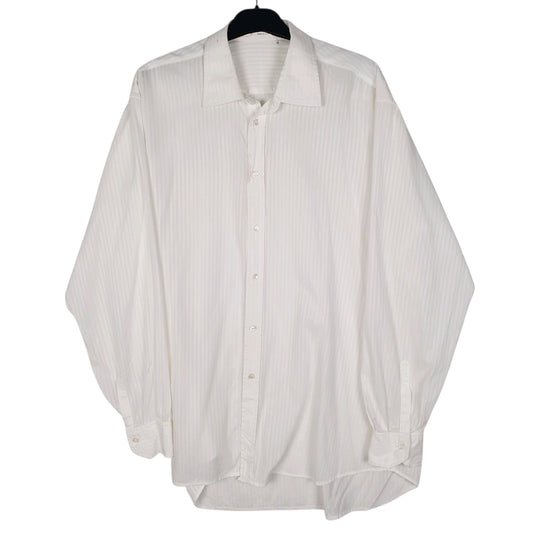 Mens White Gianni Baldini  Long Sleeve Shirt