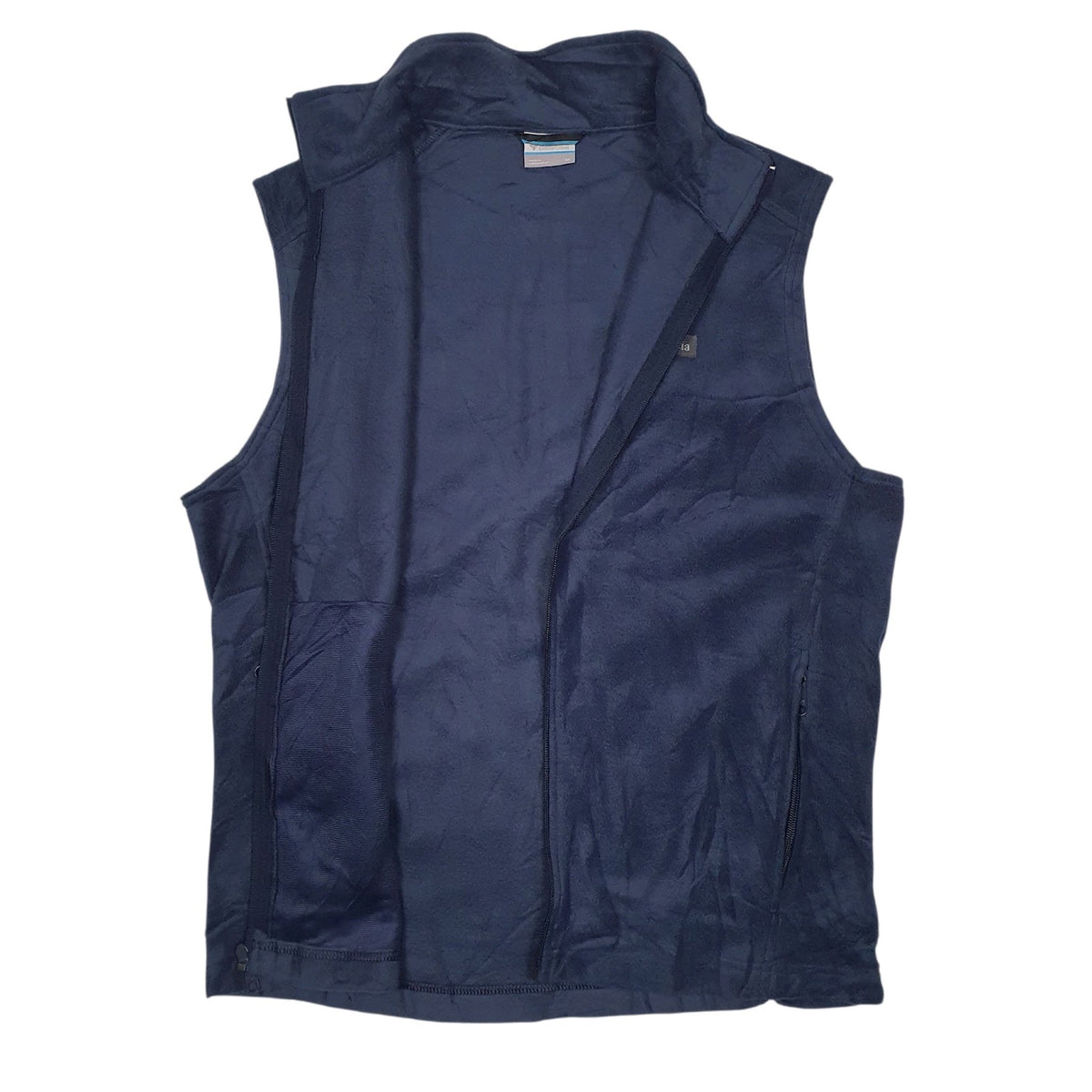 Mens Navy Columbia Sportswear Company Gilet Full Zip Jumper