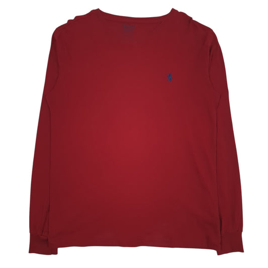 Mens Grey Polo Ralph Lauren  Long Sleeve T Shirt