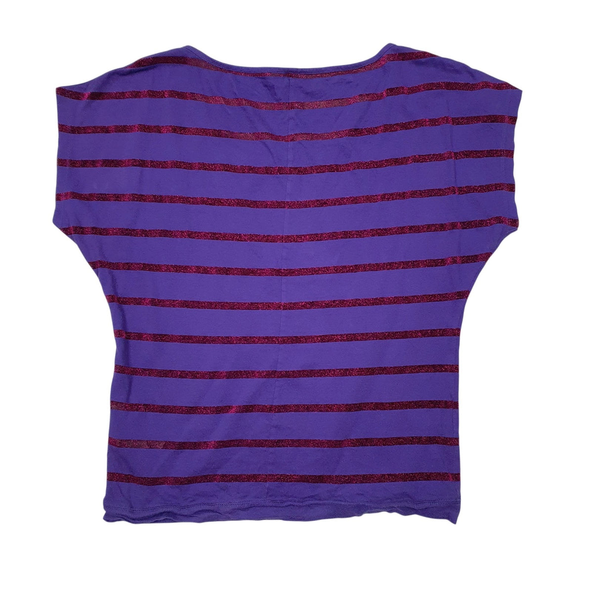 Womens Purple Fisi-Bone   T Shirt