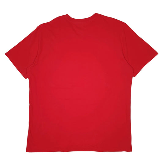 Mens Red Nike   T Shirt