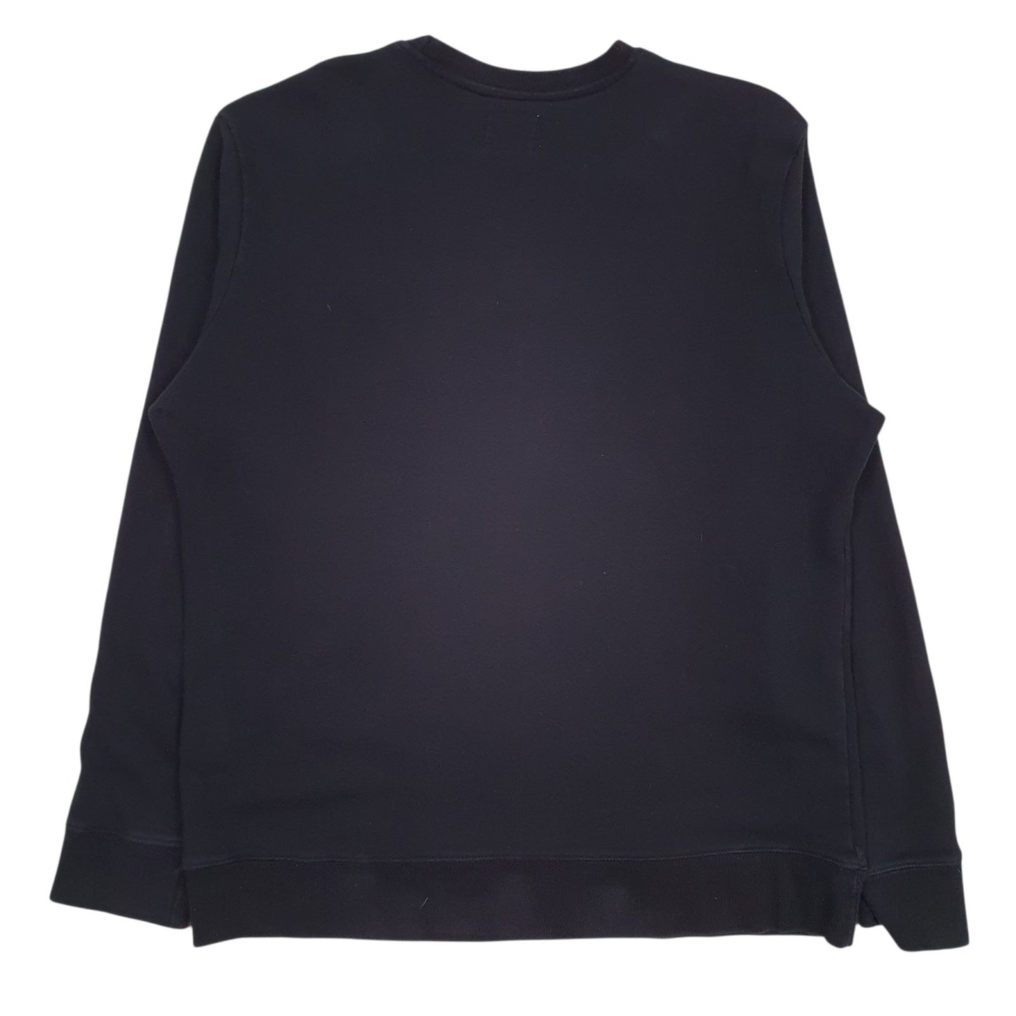 Mens Black Champion  Crewneck Jumper