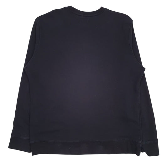 Mens Black Champion  Crewneck Jumper