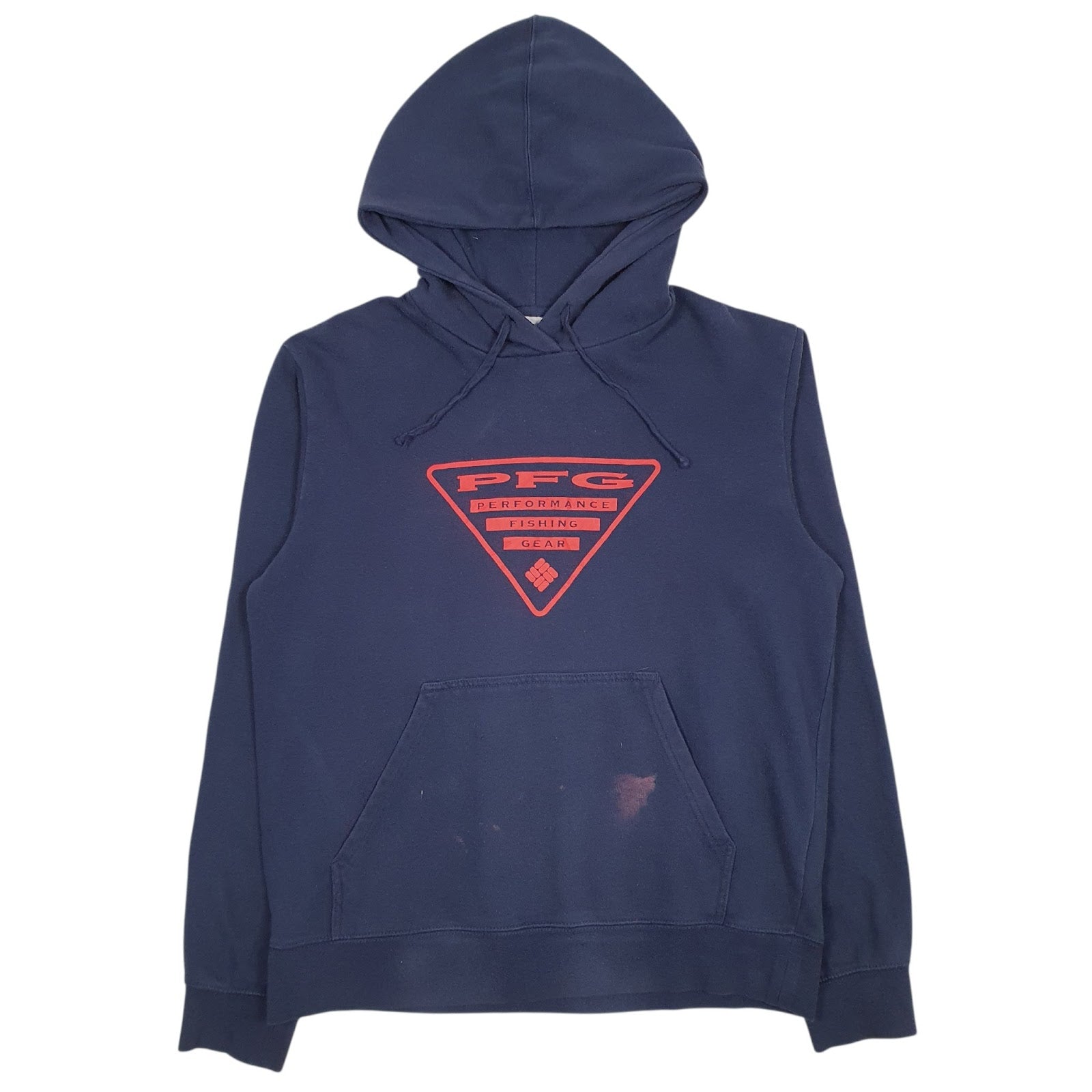 Mens Navy Columbia Sportswear Company PFG Hoodie Jumper
