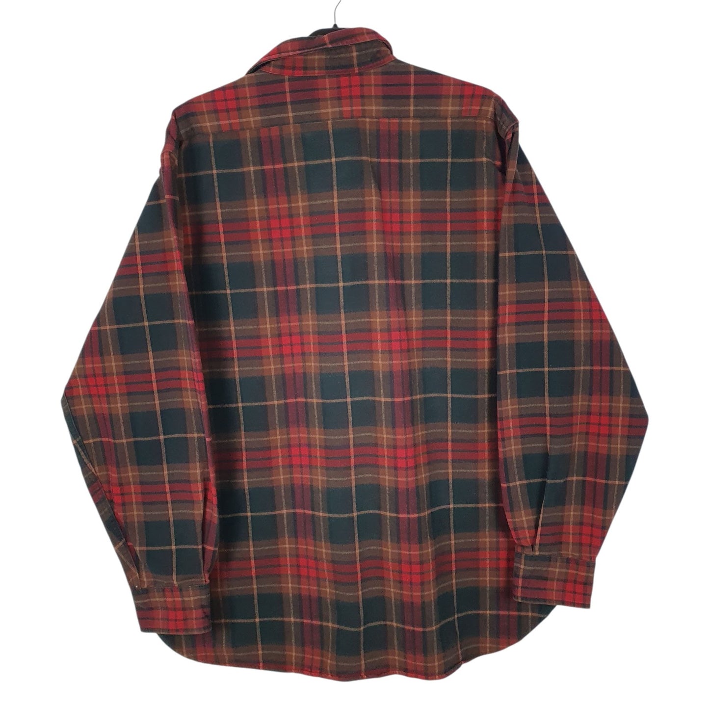 Mens Black L.L.Bean Chamois  Shirt