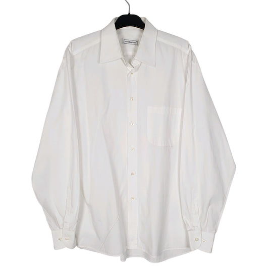 Mens White Roccobarocco  Long Sleeve Shirt