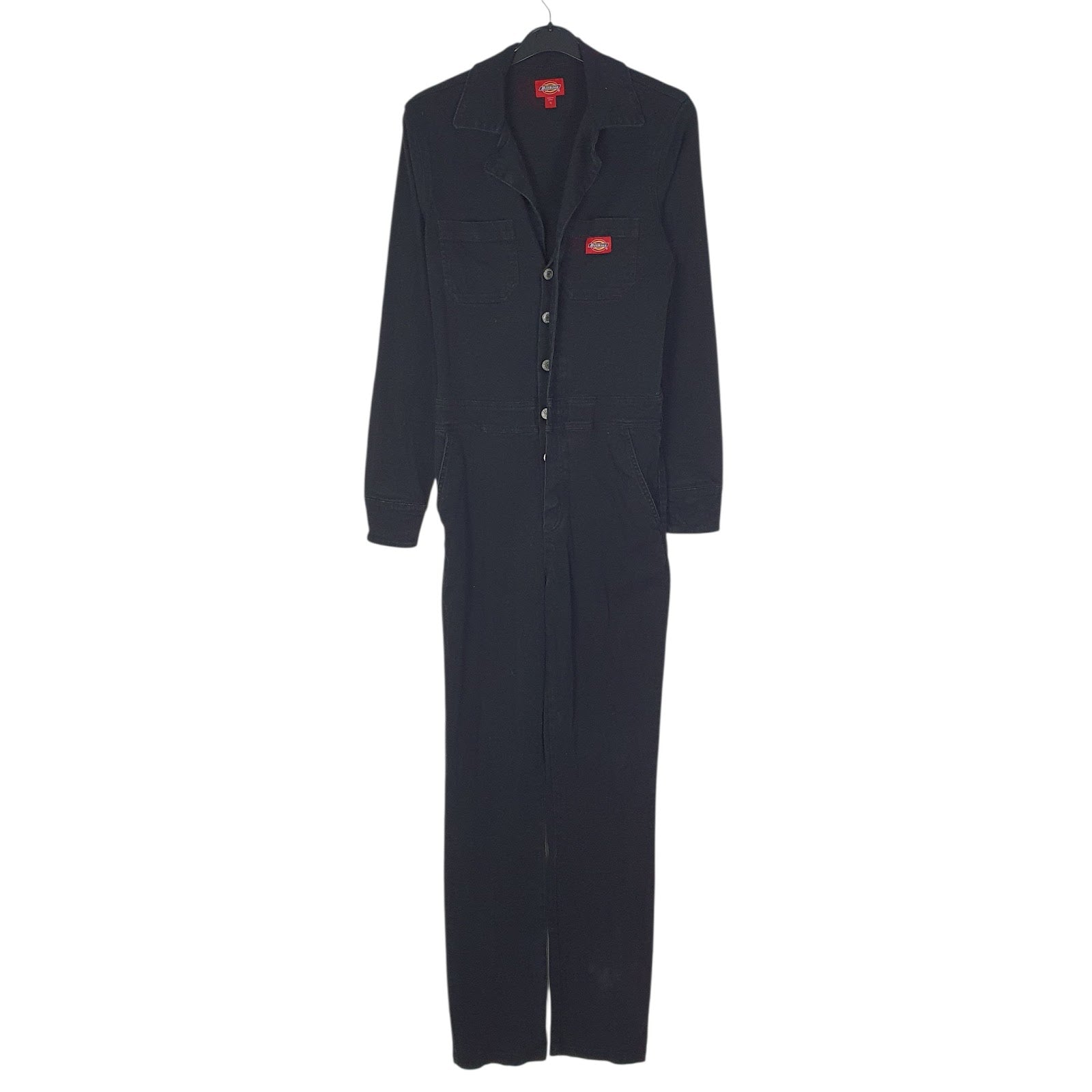 Womens Black Dickies   Coat