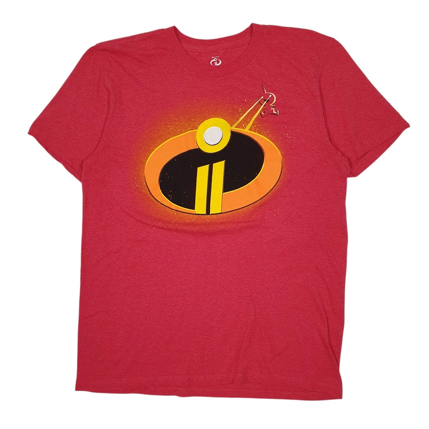 Mens Red Disney Pixar Incredibles 2 Short Sleeve T Shirt