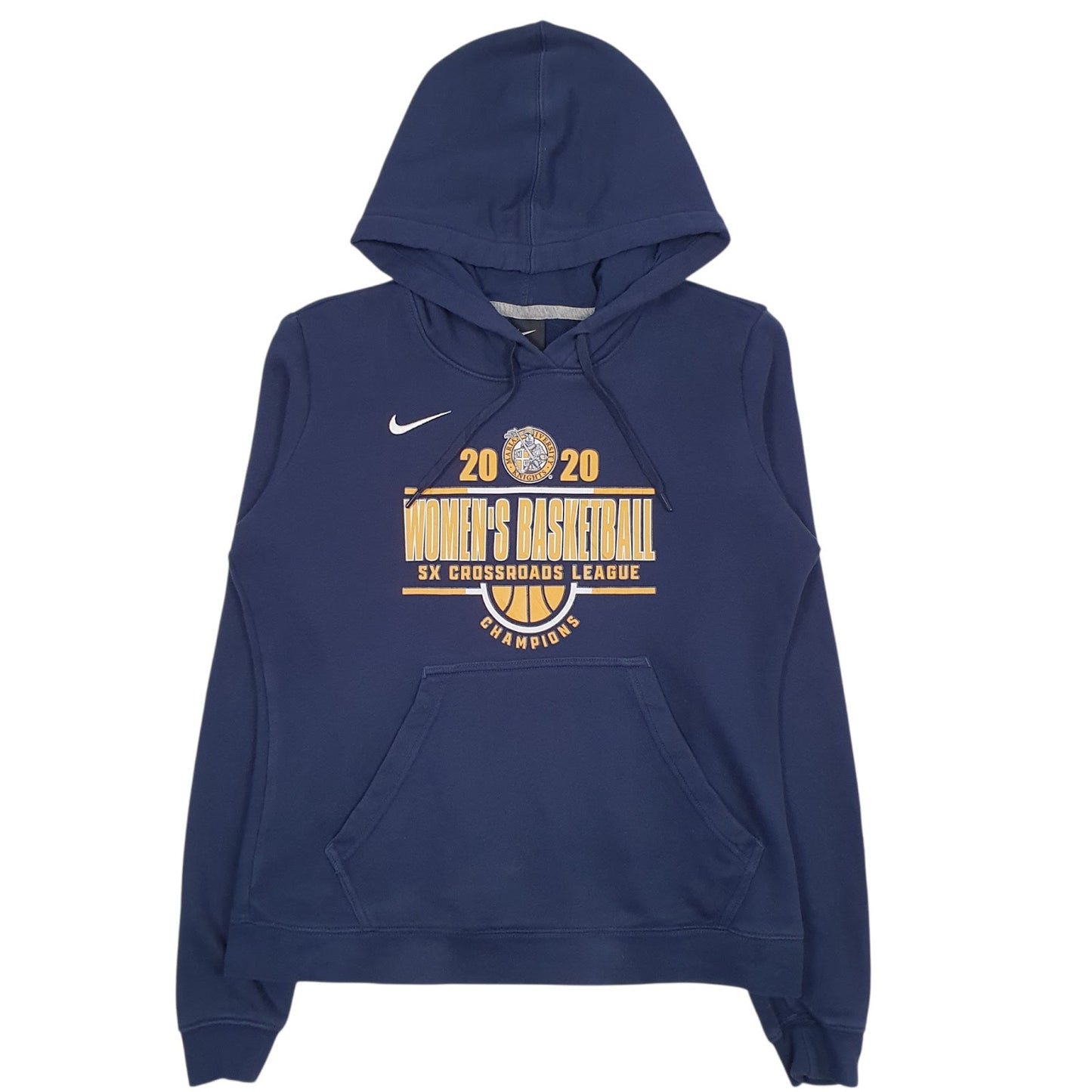Womens Navy Nike Basketball Hoodie Jumper