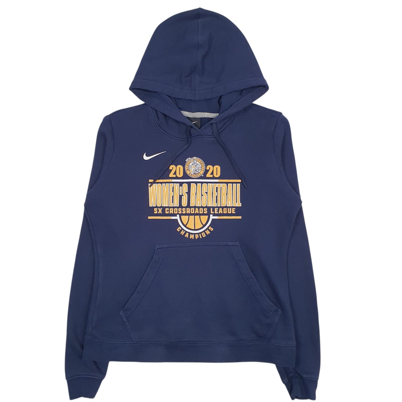 Womens Navy Nike Basketball Hoodie Jumper