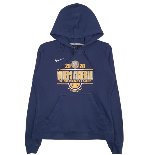 Womens Navy Nike Basketball Hoodie Jumper