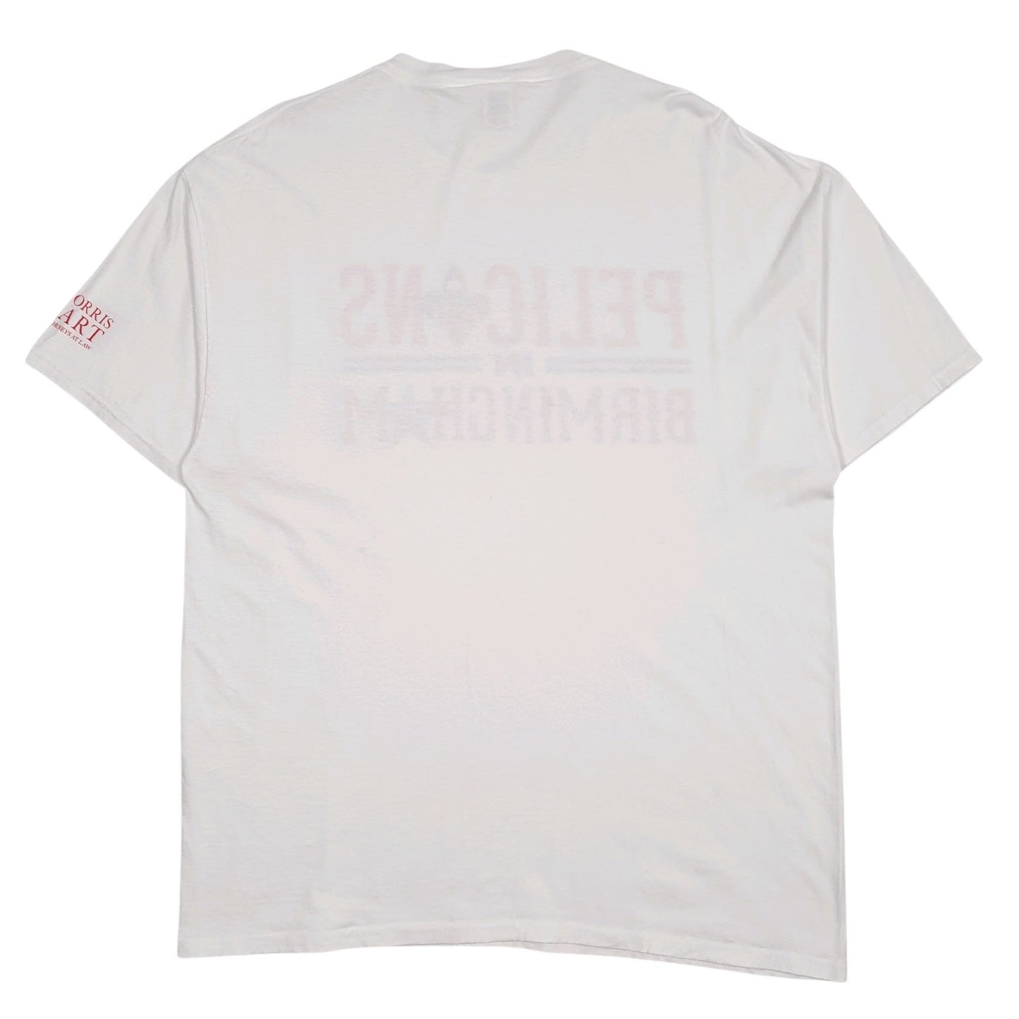 Mens White Fruit Of The Loom New Orleans Pelicans  T Shirt