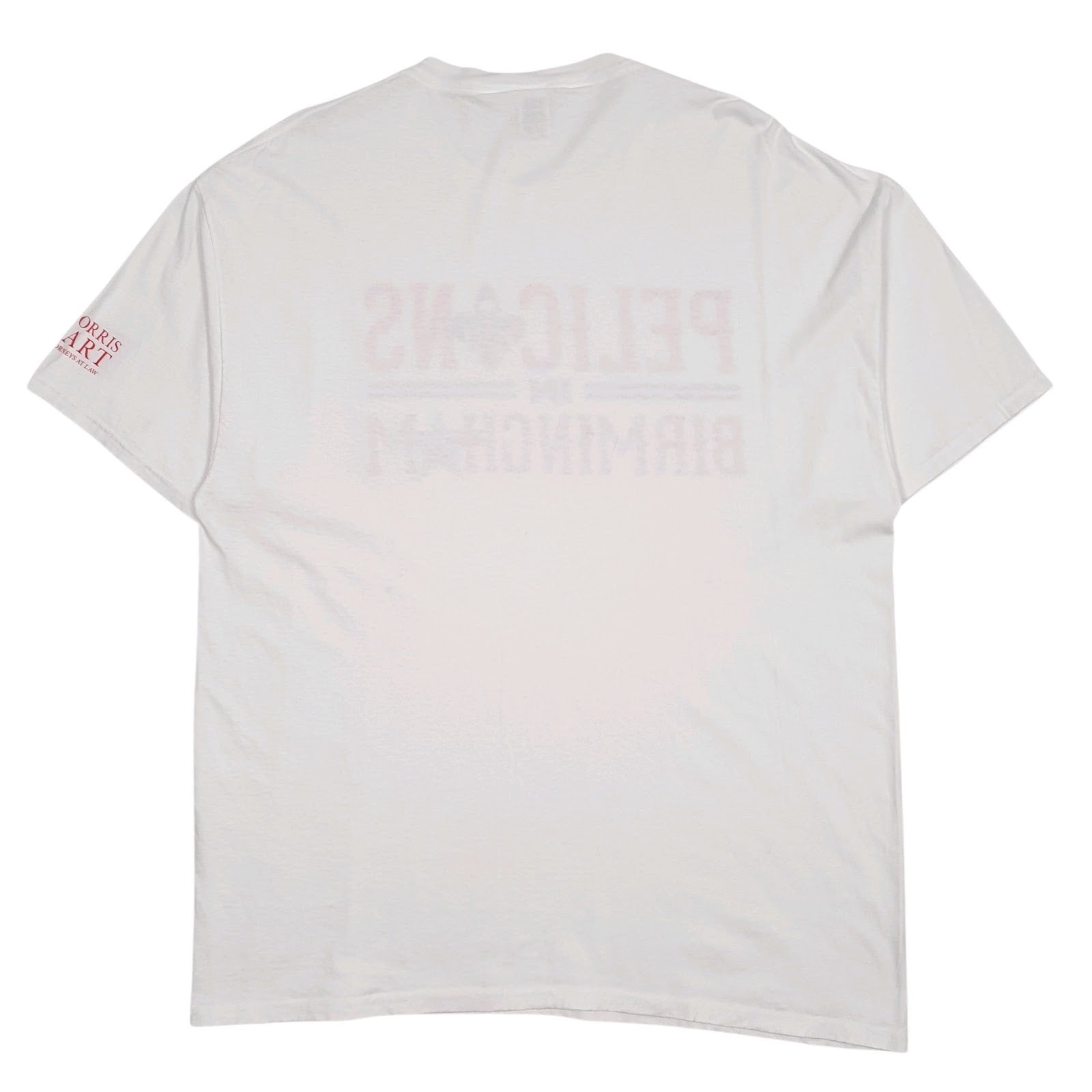 Mens White Fruit Of The Loom New Orleans Pelicans  T Shirt