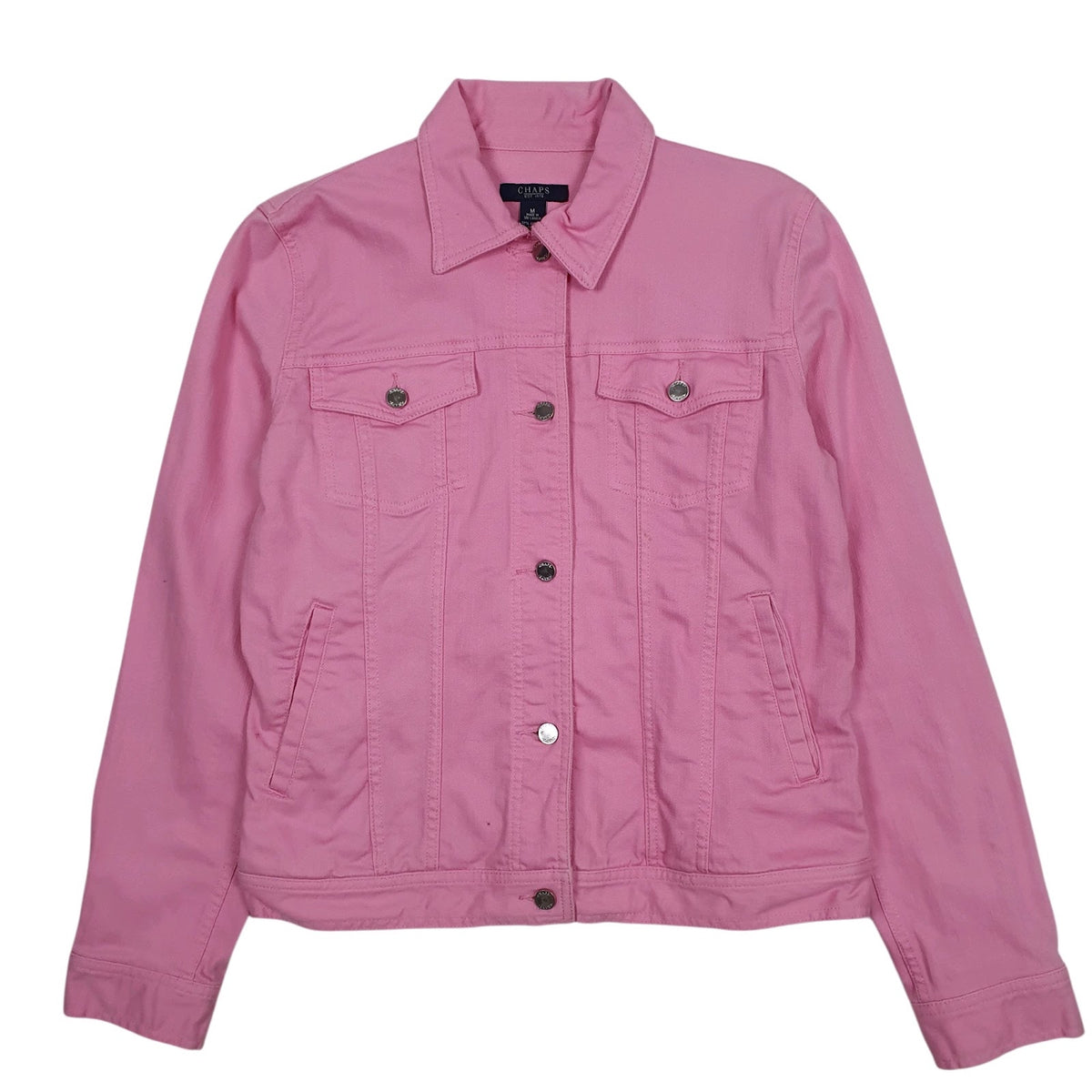 Womens Pink Chaps Type 3 Trucker  Coat