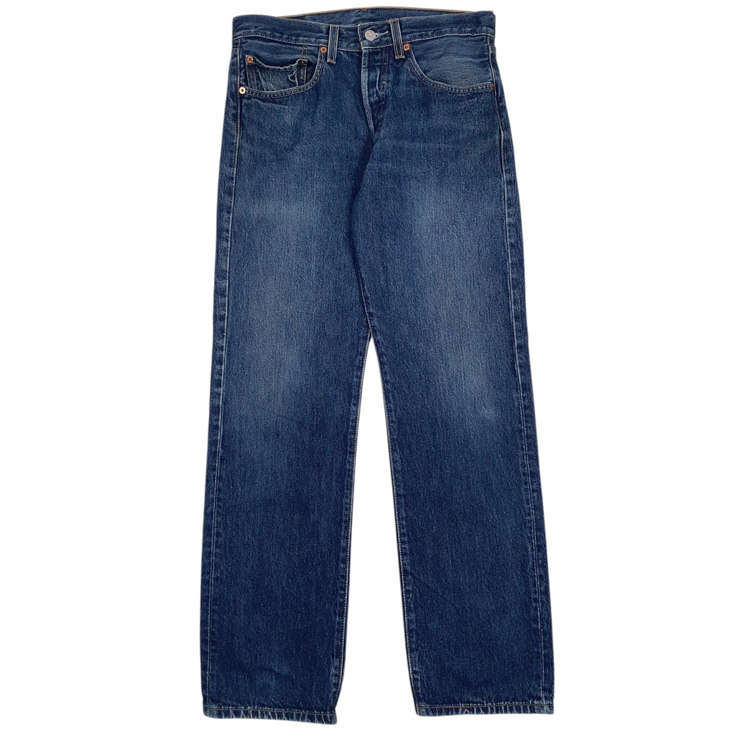 Mens Blue Levis Vintage 00s 501 JeansW31 L32