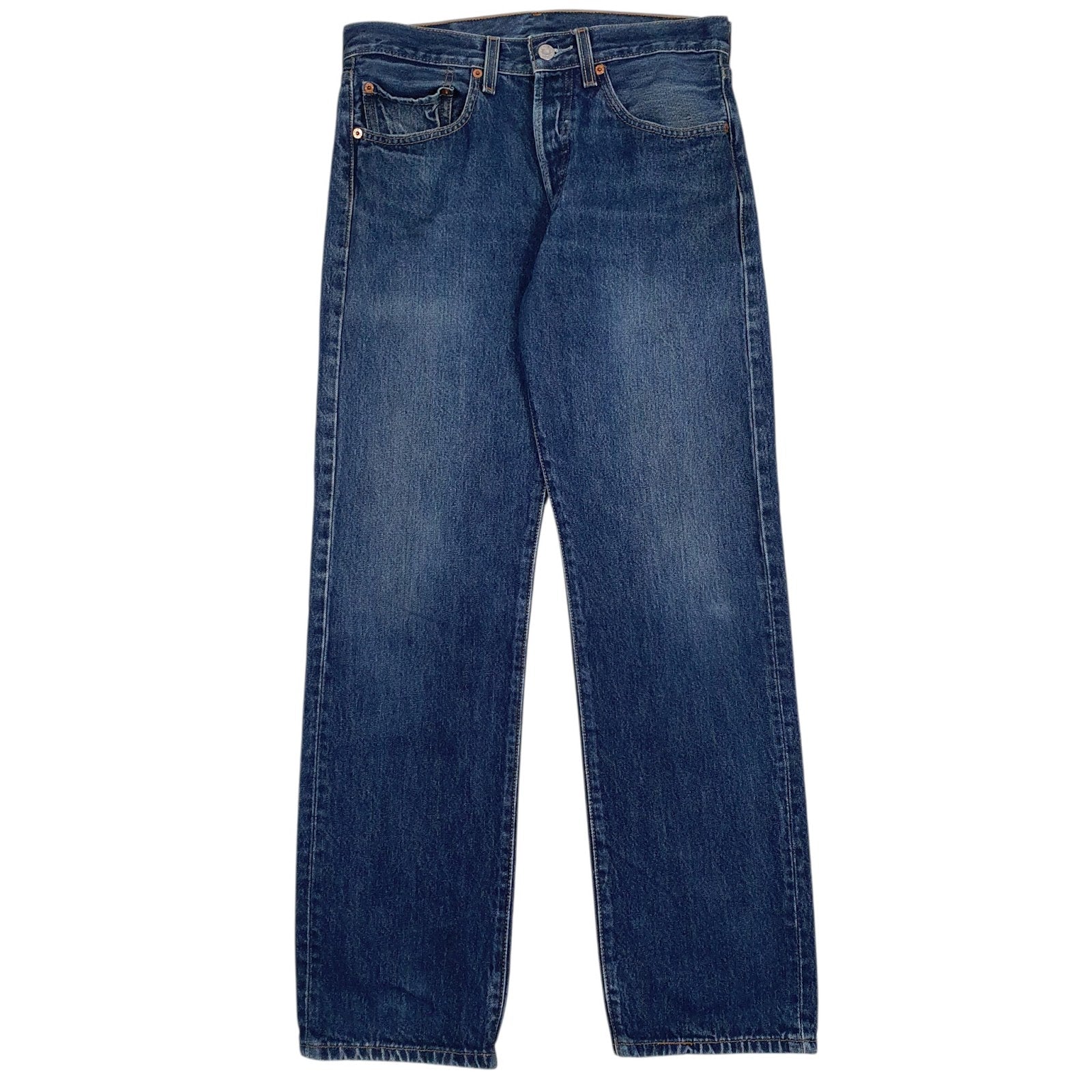 Mens Blue Levis Vintage 00s 501 JeansW31 L32
