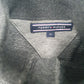 Mens Grey Tommy Hilfiger Button Up Quarter Zip Jumper