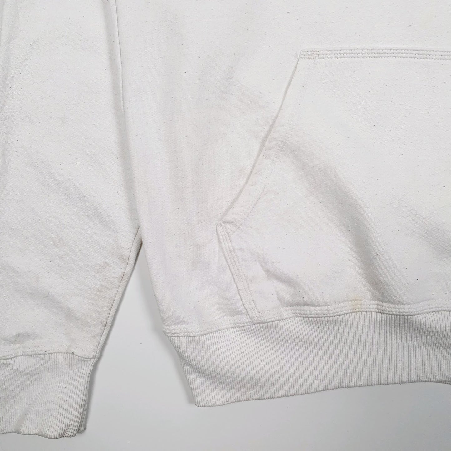 Mens White Champion  Hoodie Jumper