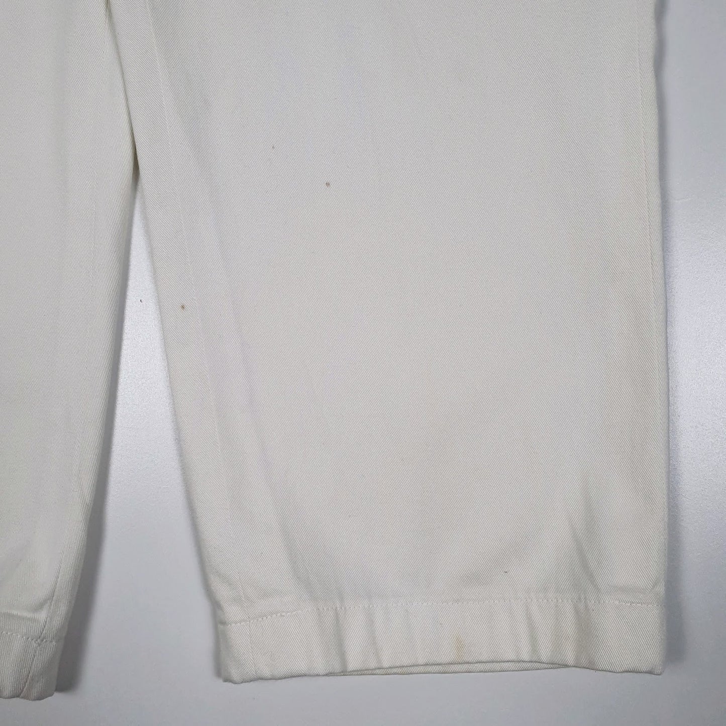 Mens White Polo Ralph Lauren Classic Fit  Trousers