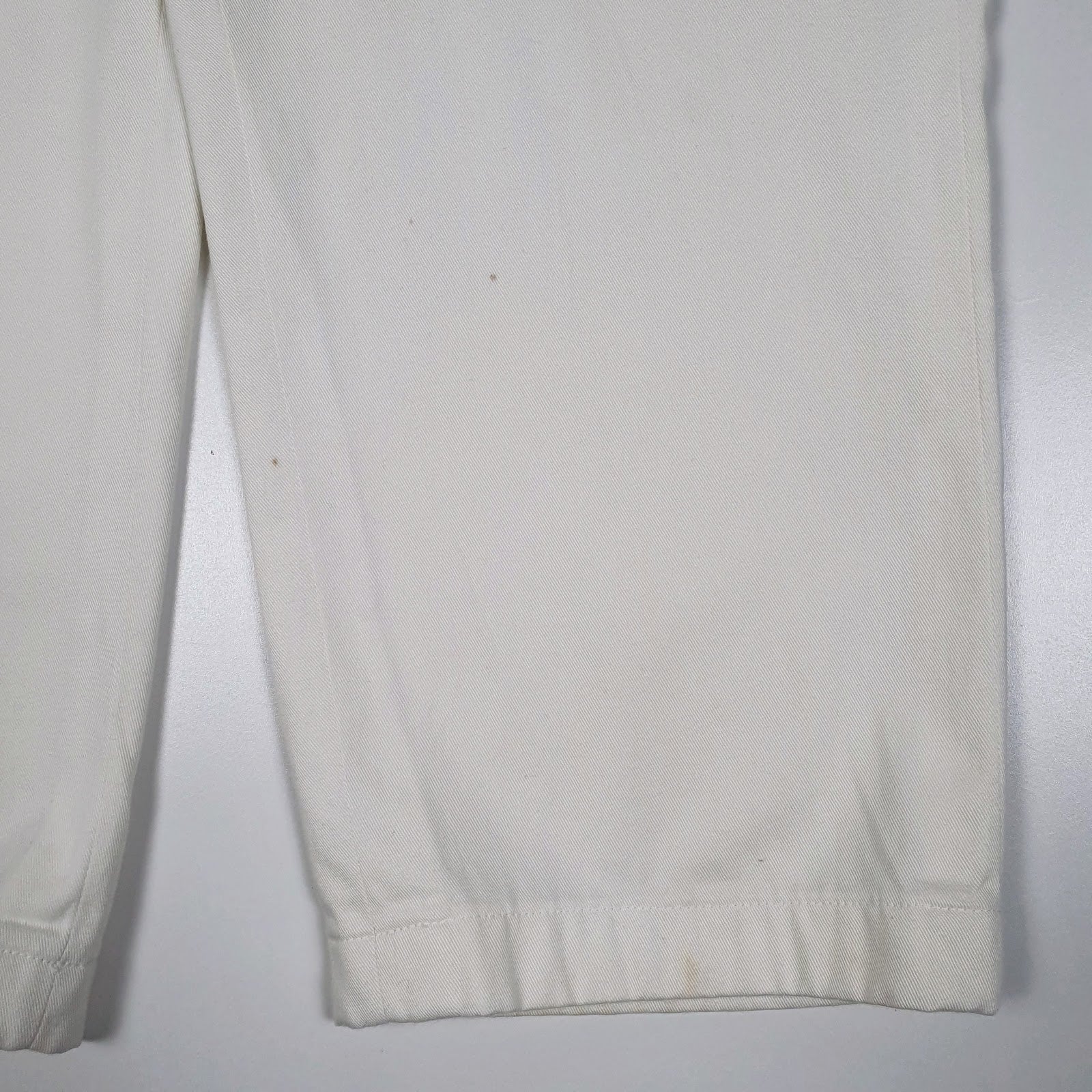 Mens White Polo Ralph Lauren Classic Fit  Trousers