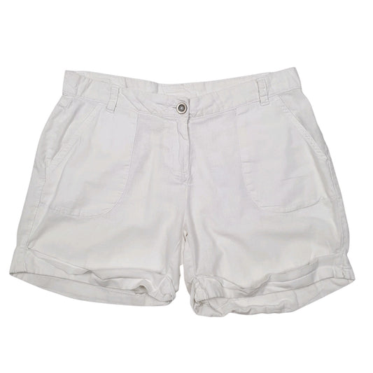 Womens White Esmara  Chino Shorts