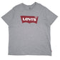 Mens Grey Levis  Short Sleeve T Shirt