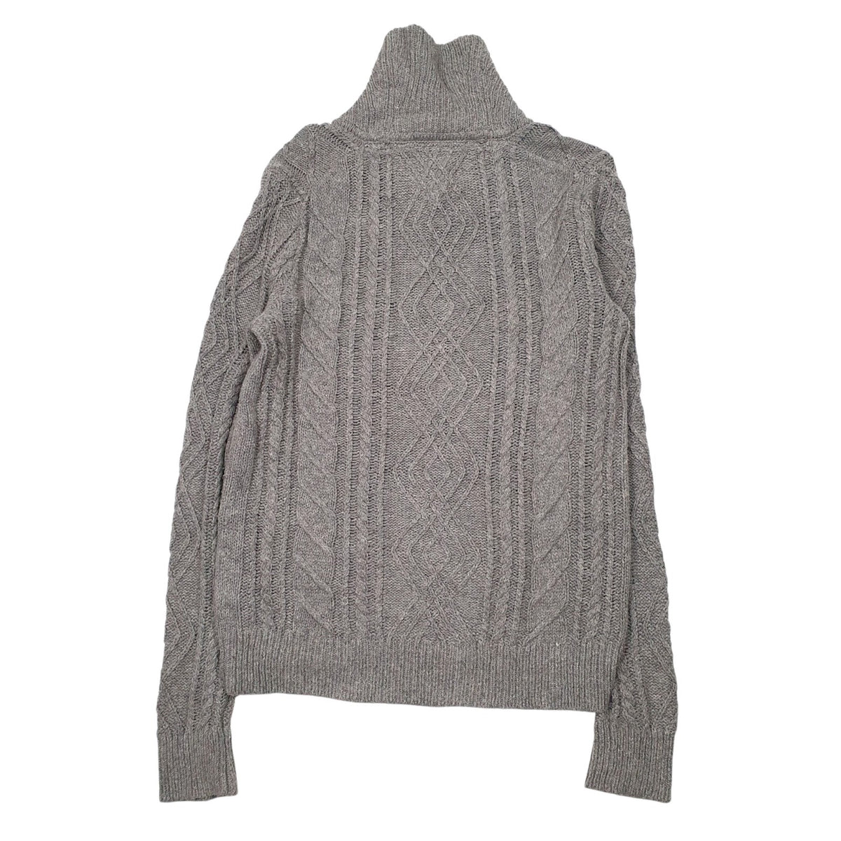 Womens Grey Tommy Hilfiger Knit Shoal Neck Jumper