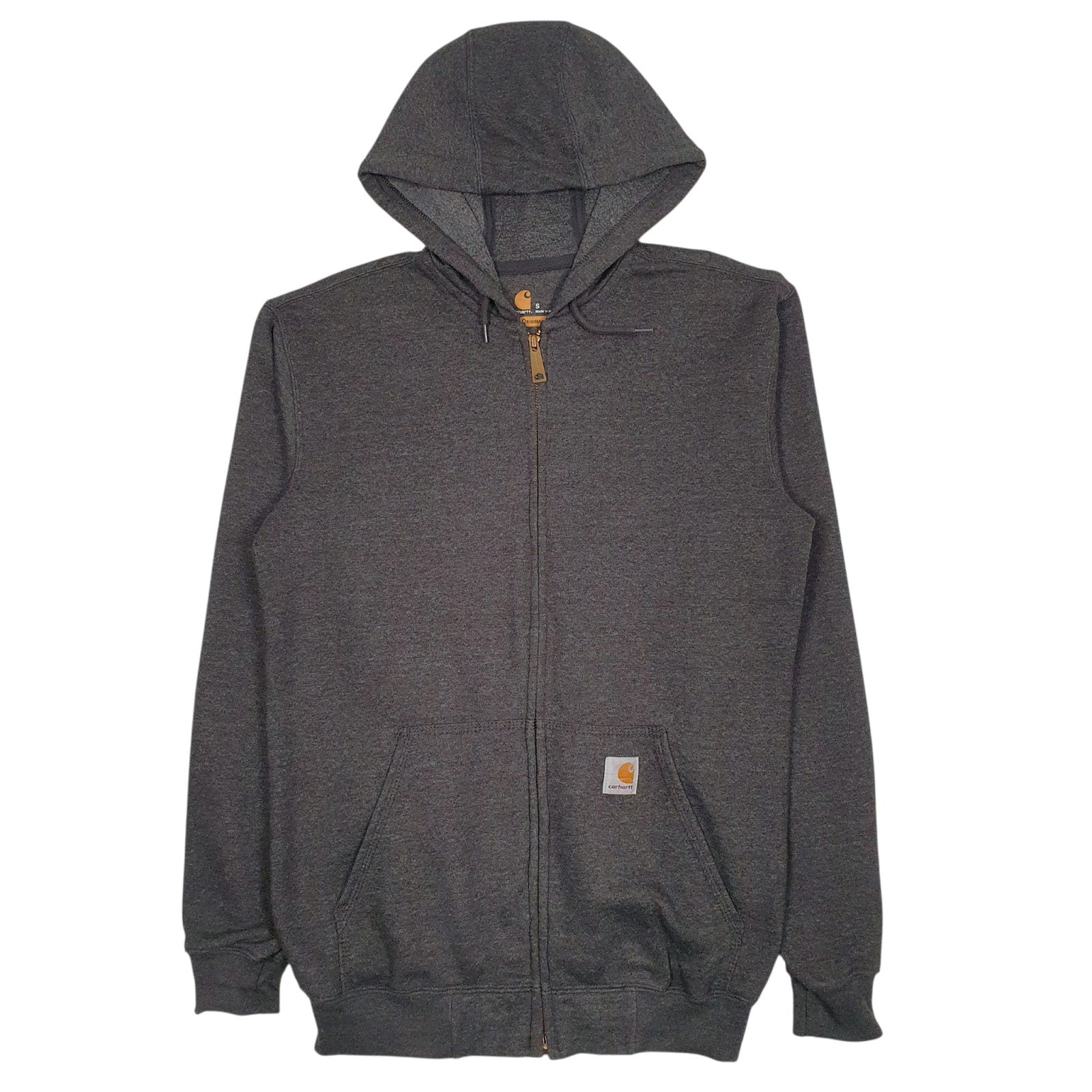 Mens Grey Carhartt  Full Zip Jumper