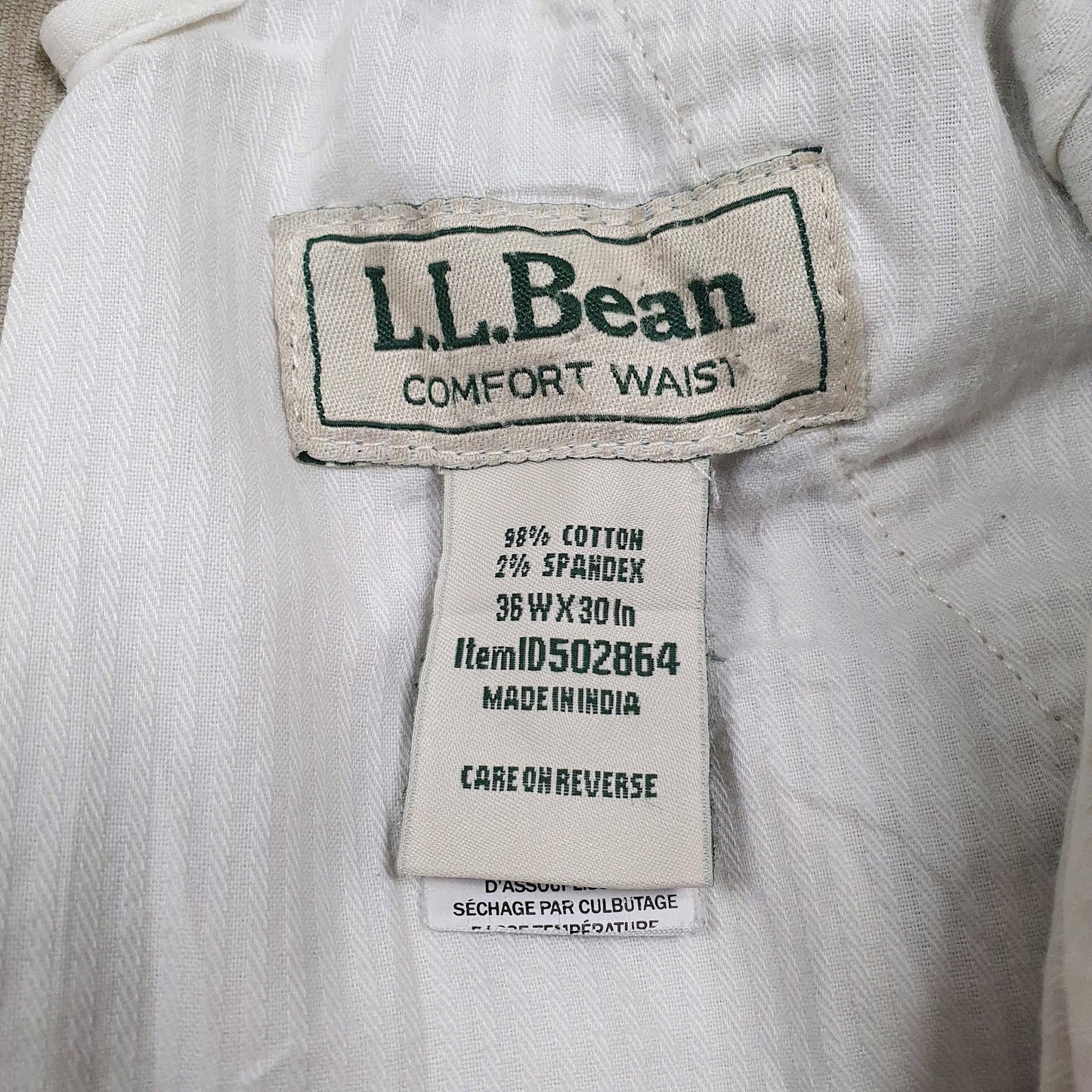 Mens Brown L.L. Bean   Trousers