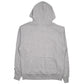 Mens Grey Champion Spellout Hoodie Jumper