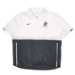 Mens White Nike Short Sleeve Full Zip Coat