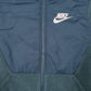 Womens Blue Nike  Full Zip Jumper
