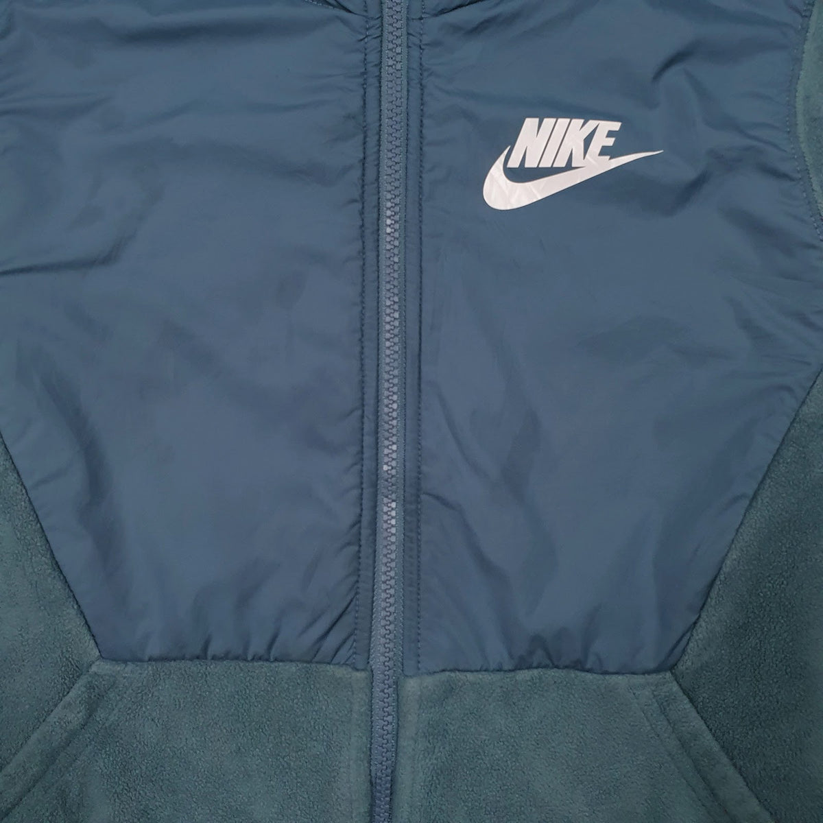 Womens Blue Nike  Full Zip Jumper