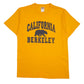 Mens Yellow Fruit Of The Loom California Berkeley Short Sleeve T Shirt