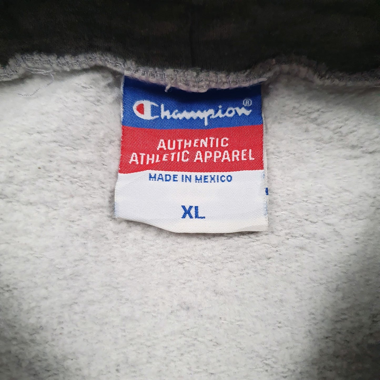 Mens Grey Champion Delaware Hoodie Jumper