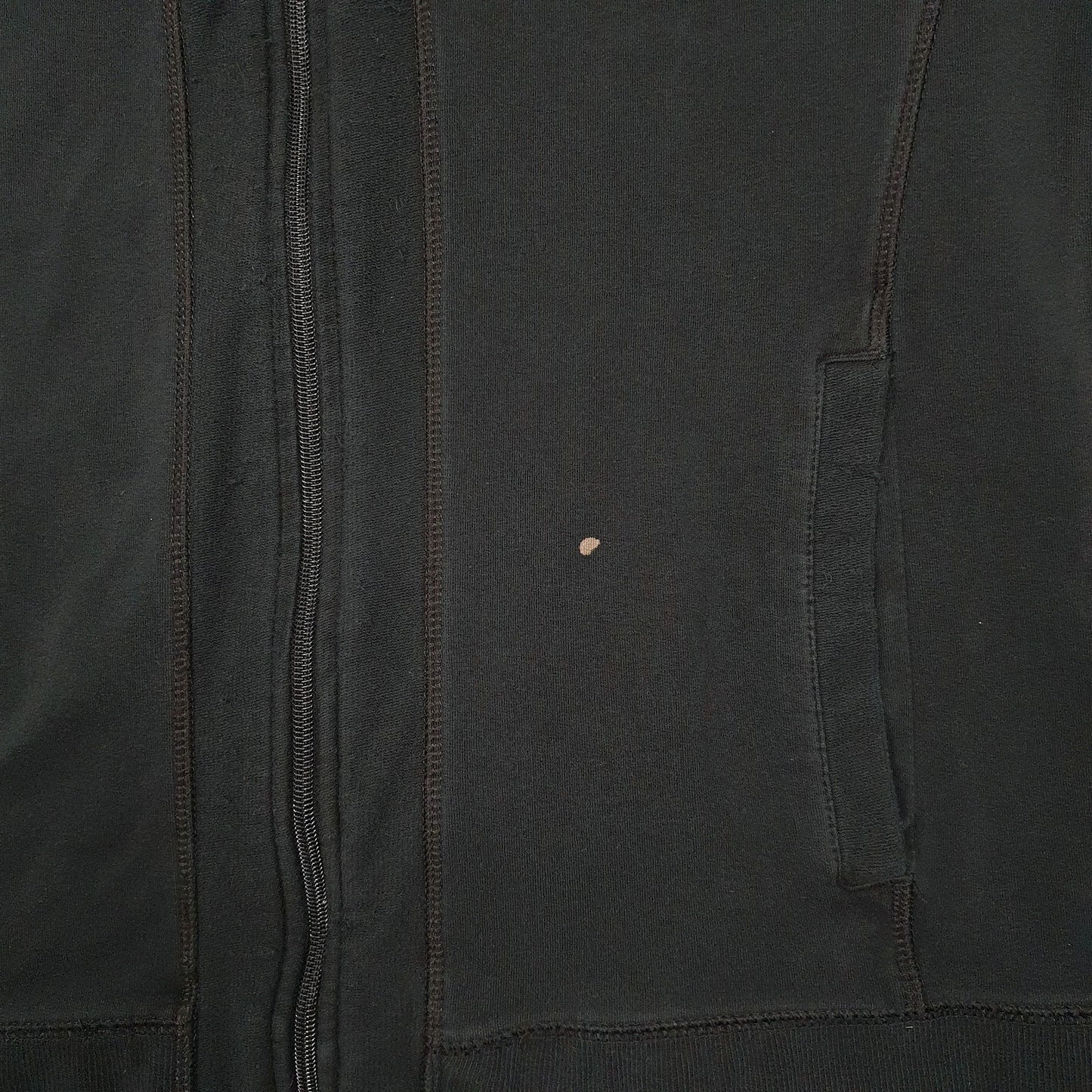 Womens Black Champion Hoodie Full Zip Jumper
