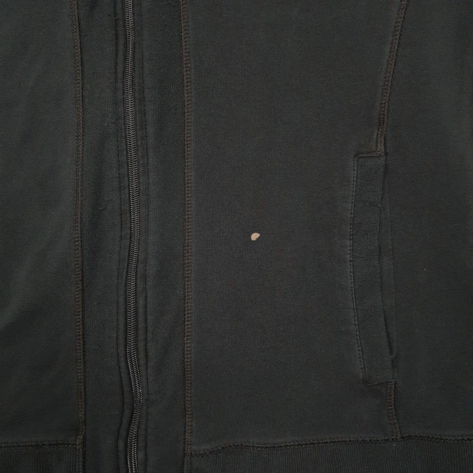 Womens Black Champion Hoodie Full Zip Jumper