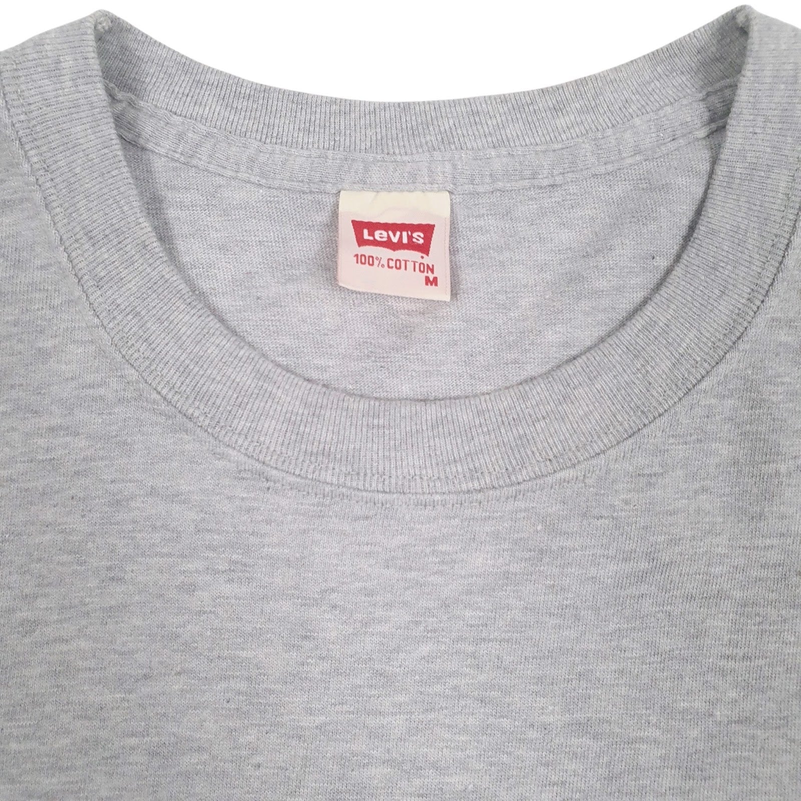 Mens Grey Levis   T Shirt