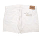 Womens White Lee   Shorts