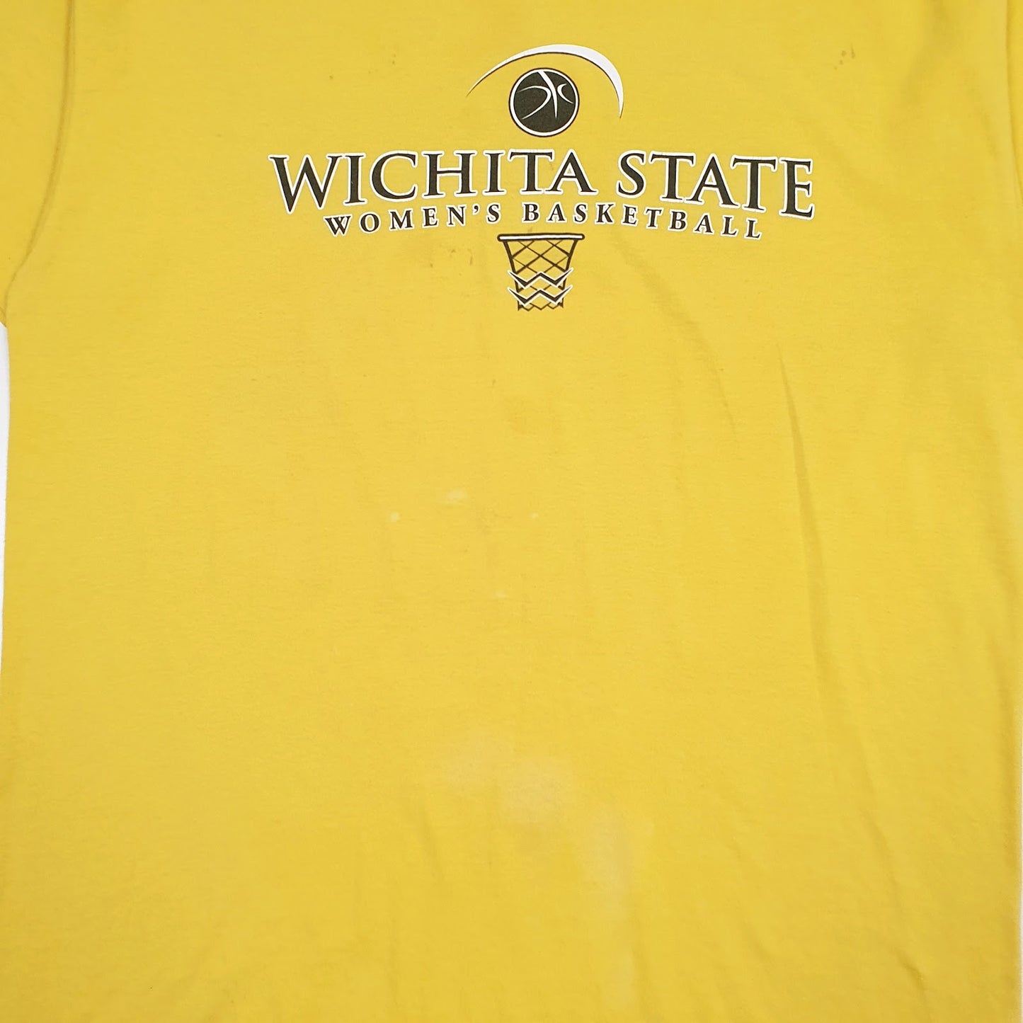 Mens Yellow Gildan Wichita State  T Shirt