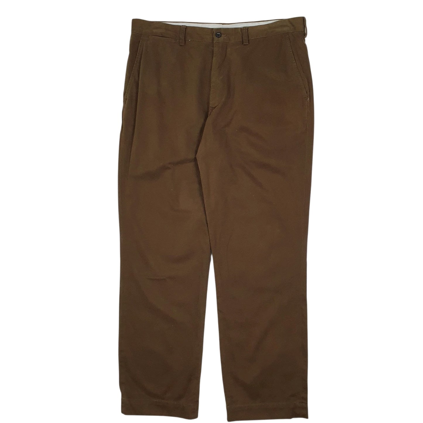Mens Brown Polo Ralph Lauren Preston Pant Chino Trousers