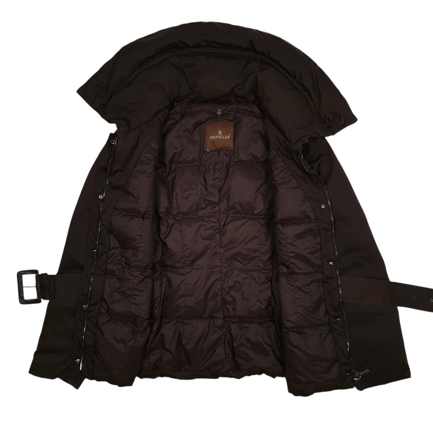 Womens Brown Moncler Skiiing  Coat