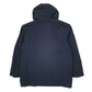 Mens Navy Levis Sherpa Lined Rain Parka  Coat