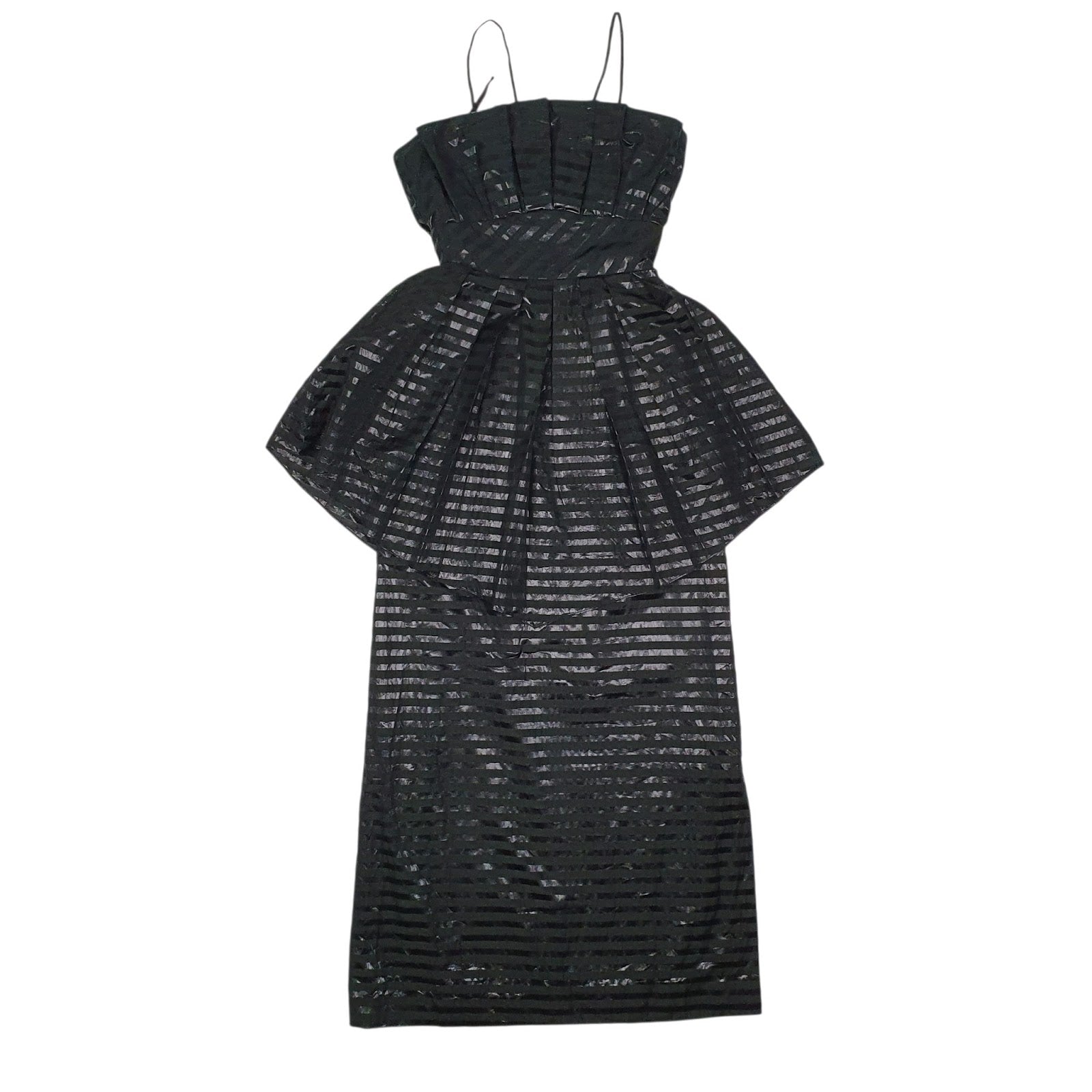 Womens Black E&M Augustat  Sleeveless Dress