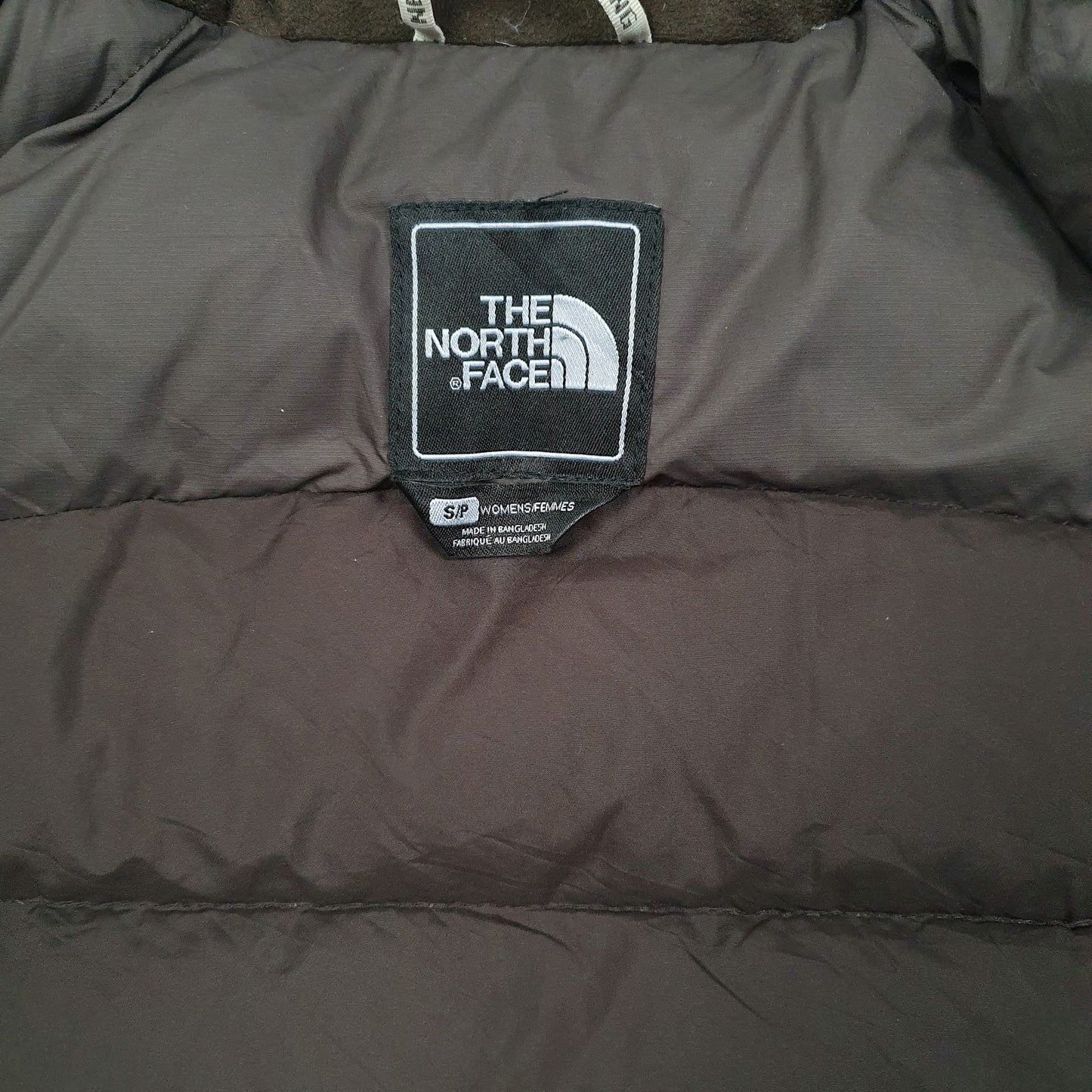 Womens Grey The North Face Nuptse Vest Gilet Bodywarmer  Coat