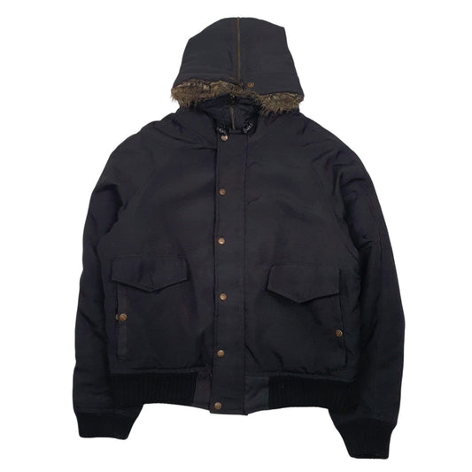 Womens Black Woolrich Vintage Made In USA  Coat