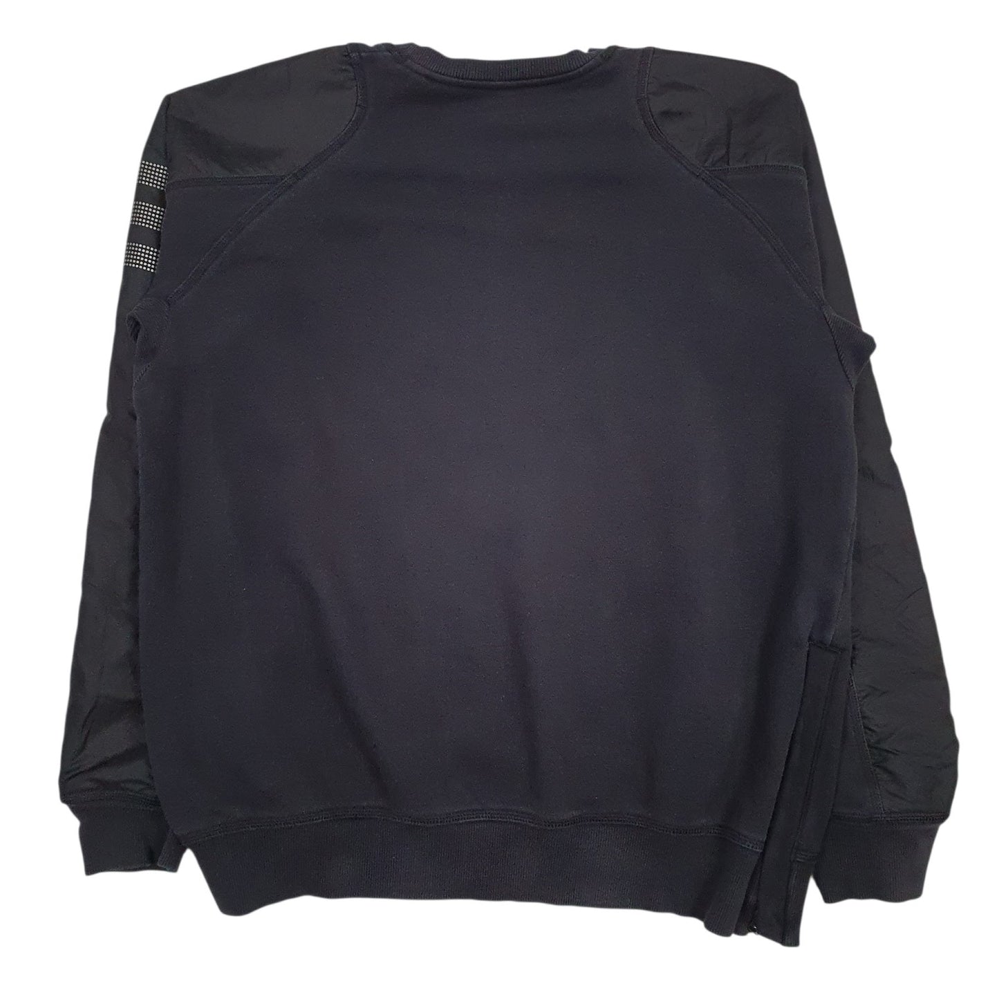Mens Black Adidas  Crewneck Jumper